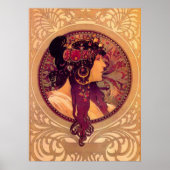 Poster Alphonse Mucha - Donna Orechini (Devant)