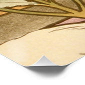 Poster Alphonse Mucha Elegant Art Nouveau Stars Camellia (Coin)