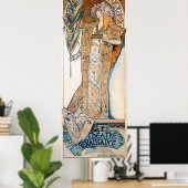Poster Alphonse Mucha - Gismonda - Art Nouveau (Bureau à domicile)