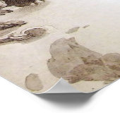 Poster Alphonse Mucha - Illustration de Le Pater (Coin)