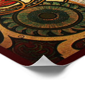 Poster Alphonse Mucha La Plume (Coin)