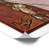 Poster Alphonse Mucha. La Plume/The Pen, 1899 (Coin)