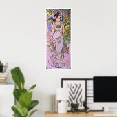 Poster Alphonse Mucha. La Rose/Rose, 1897 (Bureau à domicile)