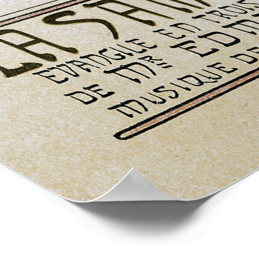 Poster Alphonse Mucha ~ La Samaritaine (Coin)