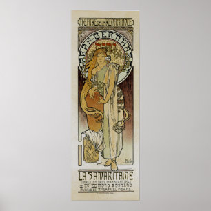 Poster Alphonse Mucha ~ La Samaritaine