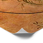 Poster Alphonse Mucha L'affiche Rose (Coin)