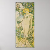 Poster Alphonse Mucha. L'Iris/Iris, 1897 (Devant)