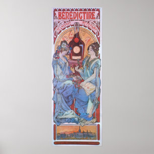 Poster Alphonse Mucha. Lorenzaccio, 1896