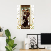 Poster Alphonse Mucha - Lorenzaccio - Art Nouveau (Bureau à domicile)