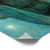 Poster Alphonse Mucha Lune Clair De Lune Art Nouveau (Coin)