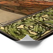 Poster Alphonse Mucha Magnifique femme Art Nouveau #34 (Coin)