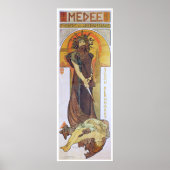 Poster Alphonse Mucha. Medee, 1898 (Devant)