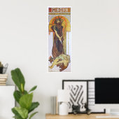 Poster Alphonse Mucha. Medee, 1898 (Bureau à domicile)