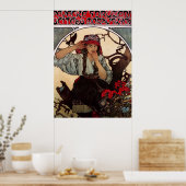 Poster Alphonse Mucha Moravian Teacher's Choir GalleryHD (Cuisine)