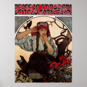 Poster Alphonse Mucha Moravian Teacher's Choir GalleryHD (Devant)