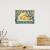 Poster Alphonse Mucha. Nenuphar/Nénuphar, 1898 (Cuisine)