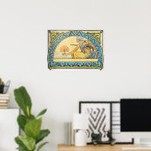 Poster Alphonse Mucha. Nenuphar/Nénuphar, 1898 (Bureau à domicile)