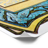 Poster Alphonse Mucha. Nenuphar/Nénuphar, 1898 (Coin)