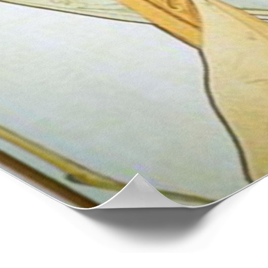 Poster Alphonse Mucha - Poésie (Coin)