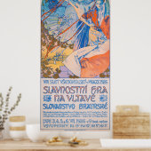 Poster Alphonse Mucha pour Sokol Festival (1926) (Cuisine)