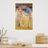 Poster Alphonse Mucha. Princezna Hyacinta, 1911 (Cuisine)