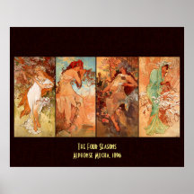 Alphonse Mucha, Quatre Saisons