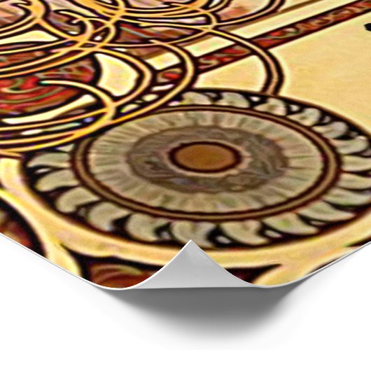 Poster Alphonse Mucha - Zodiac (Coin)