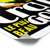 Poster Alpin de Crans Golf (Coin)