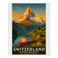 Alpine Majesty - Matterhorn Sunrise
