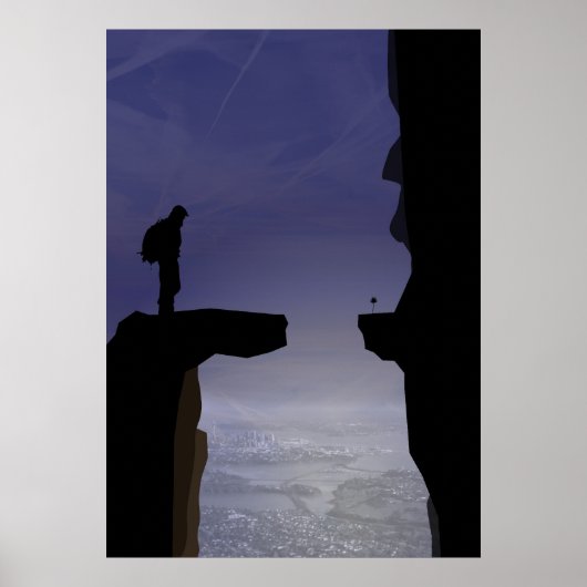 Poster Alpiniste (Devant)