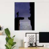 Poster Alpiniste (Bureau à domicile)