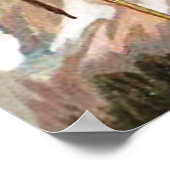 Poster Alpiniste est escalade en montagne (Coin)