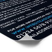 Poster Alpiniste, Randonnée et Escalade, Aventure (Coin)