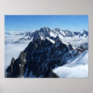 Poster Alps Chamonix