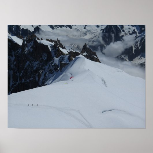 Poster Alps Chamonix (Voorkant)