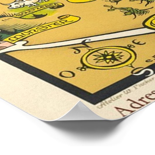 POSTER ALSACE (Coin)