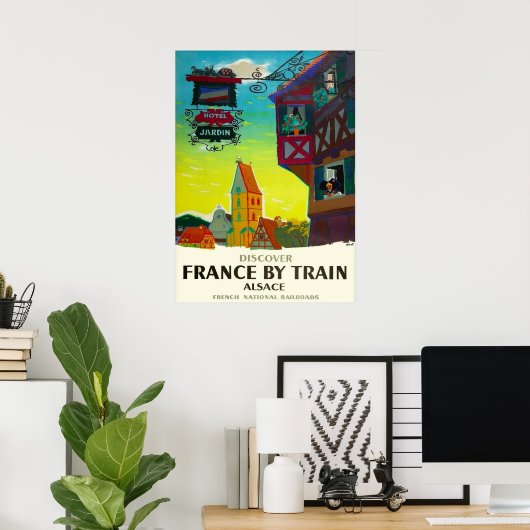 POSTER ALSACE (Bureau à domicile)