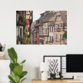 Poster Alsace, France 2 (Bureau à domicile)