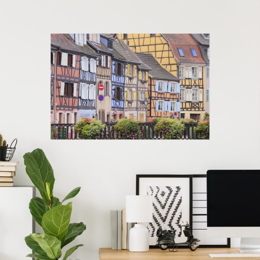 Poster Alsace, France 3 (Bureau à domicile)