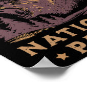 Poster Alt National Park Resist Service Protégez notre na (Coin)