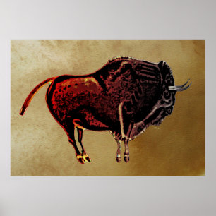 Poster Altamira Bison