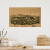 Poster Altamont NY 1889 (Cuisine)