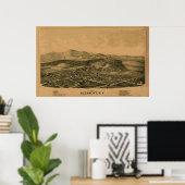 Poster Altamont NY 1889 (Bureau à domicile)