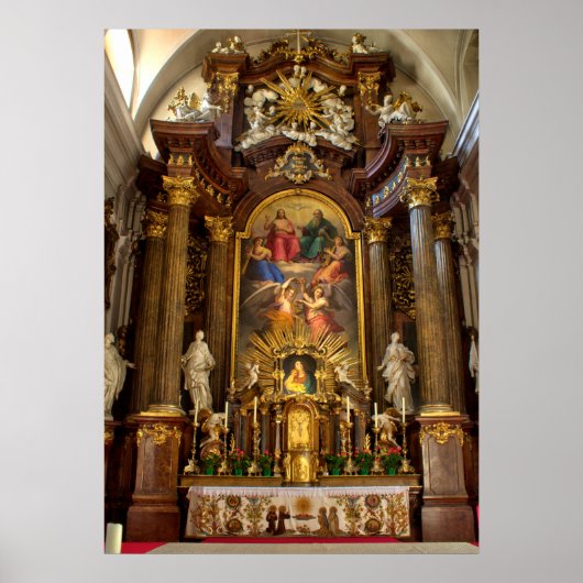 Poster Altar Alserkirche Vienne Autriche (Devant)