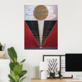 Poster Altarpice n° 2, Hilma af Klint (Bureau à domicile)