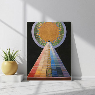 Poster Altarpiece No 1,Group X Altarpieces,Hilma af Klint