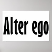Poster Alter ego (Devant)