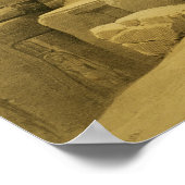 Poster Altitude avant du grand temple d'Aboo Simbel (Coin)