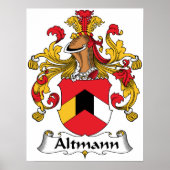 Poster Altmann Family Crest (Devant)