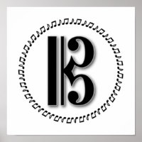 Alto ou Tenor Clef Music Note Design C Clef